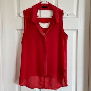 Kylee coral tank top